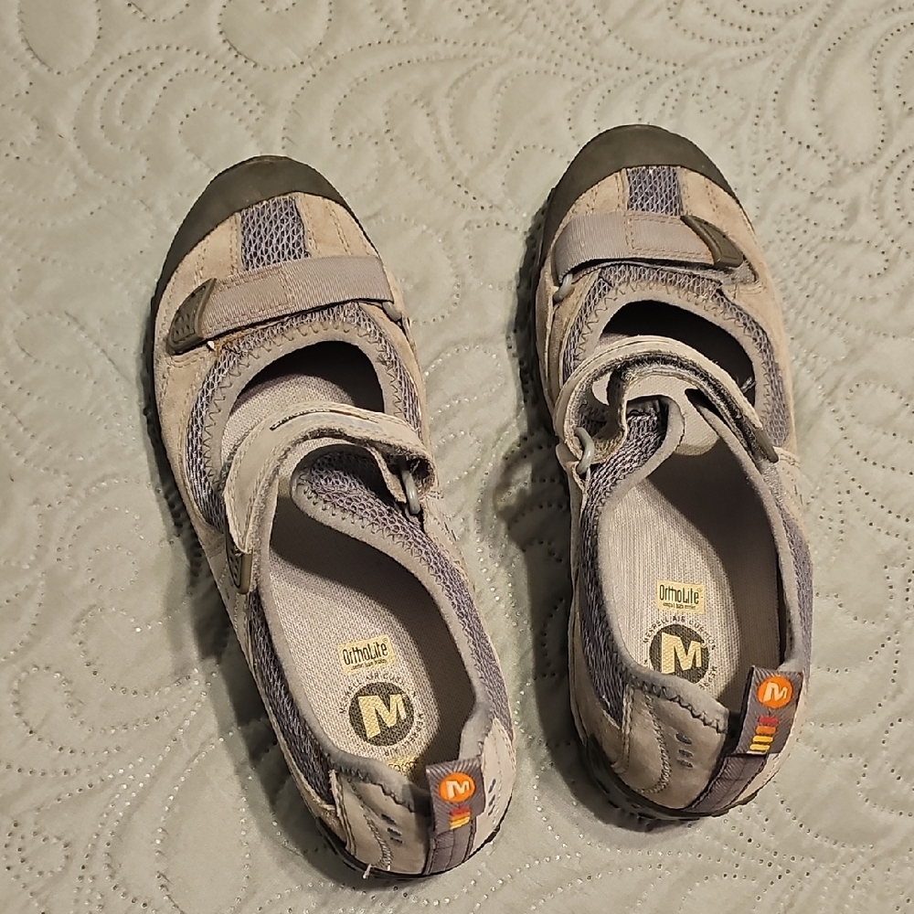 Merrell Women's Chameleon Arc Mary Jane Hiking Shoes In Gray